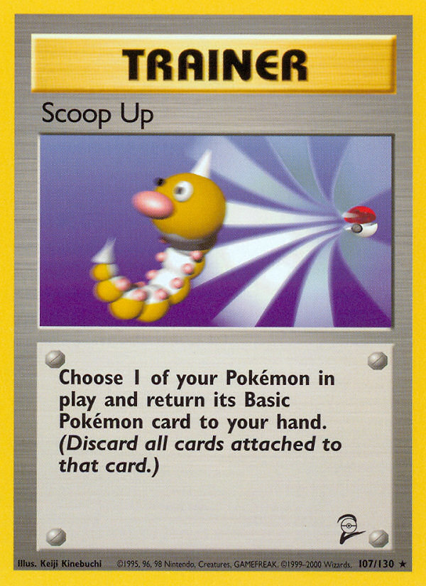 Scoop Up (107/130) [Base Set 2] | Gear Gaming Fayetteville