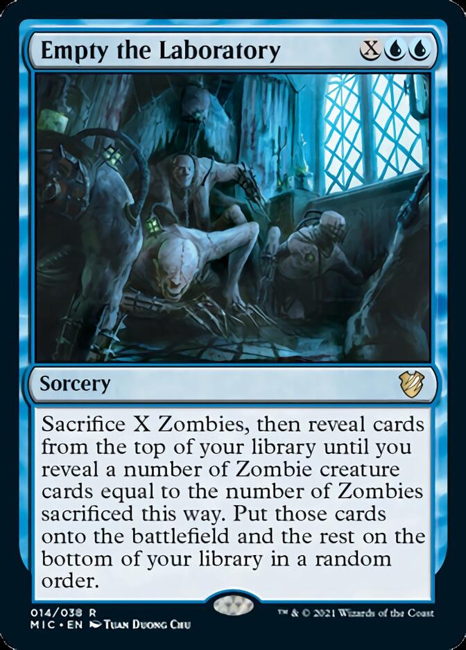 Empty the Laboratory [Innistrad: Midnight Hunt Commander] | Gear Gaming Fayetteville