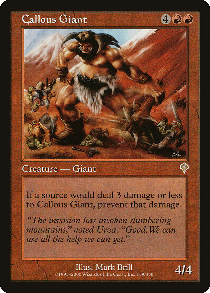 Callous Giant [Invasion] | Gear Gaming Fayetteville