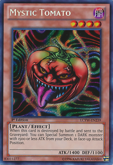 Mystic Tomato [LCYW-EN239] Secret Rare | Gear Gaming Fayetteville