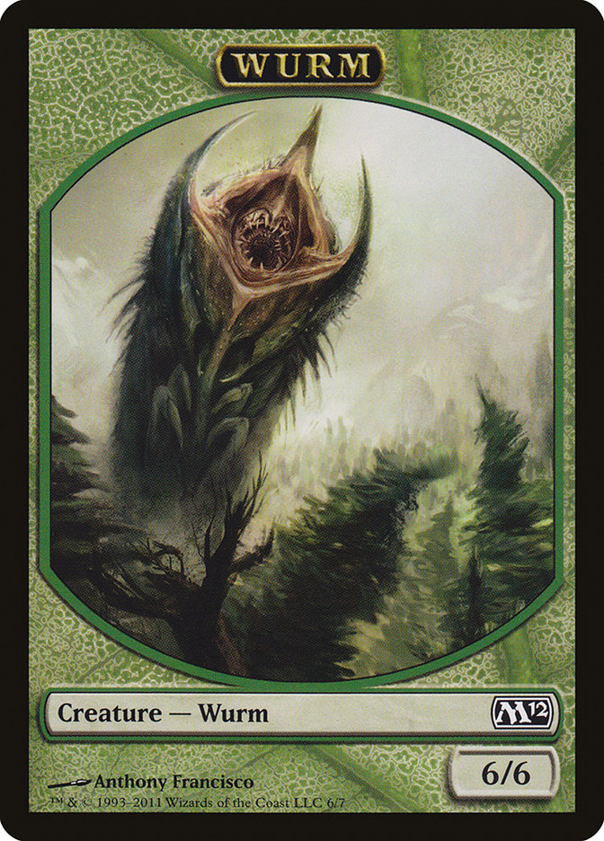 Wurm Token [Magic 2012 Tokens] | Gear Gaming Fayetteville