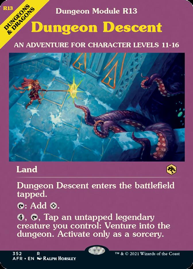 Dungeon Descent (Dungeon Module) [Dungeons & Dragons: Adventures in the Forgotten Realms] | Gear Gaming Fayetteville