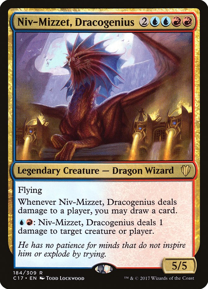 Niv-Mizzet, Dracogenius [Commander 2017] | Gear Gaming Fayetteville