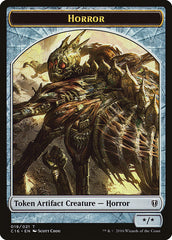 Horror // Thopter Double-Sided Token [Commander 2016 Tokens] | Gear Gaming Fayetteville