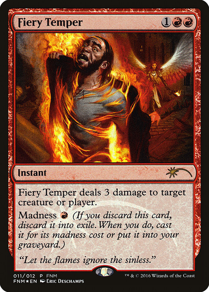 Fiery Temper [Friday Night Magic 2016] | Gear Gaming Fayetteville