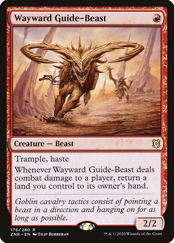 Wayward Guide-Beast [Zendikar Rising] | Gear Gaming Fayetteville