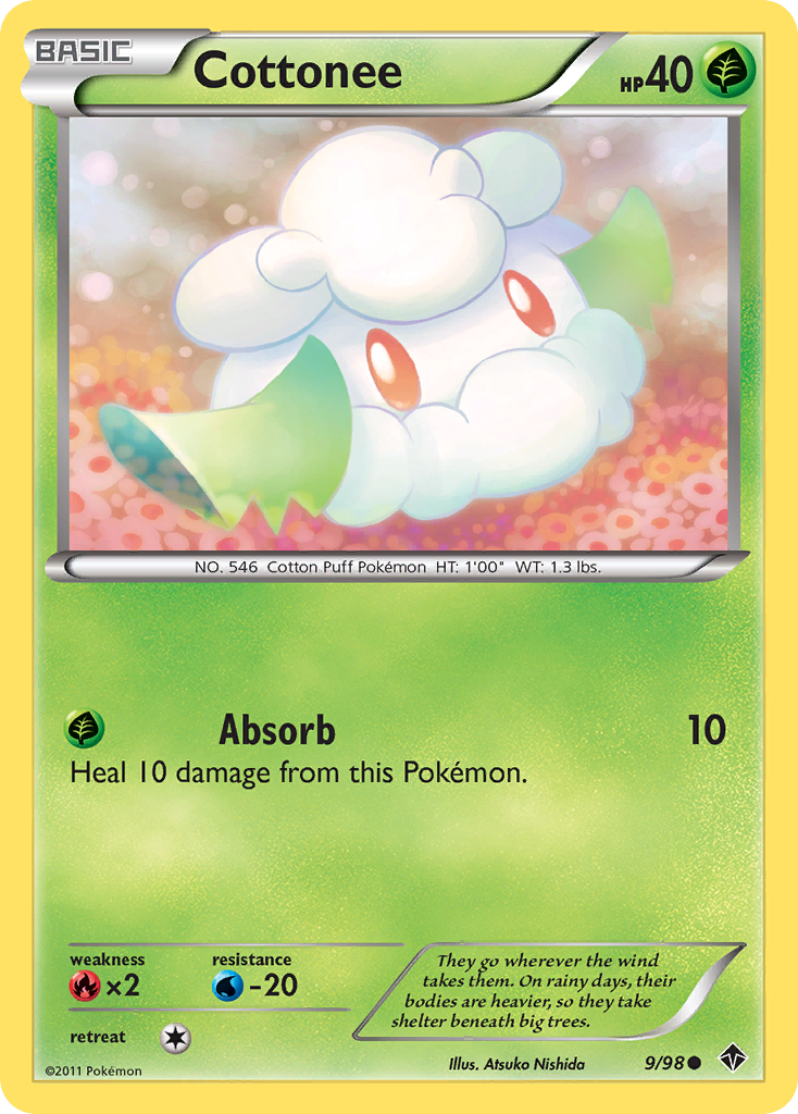 Cottonee (9/98) [Black & White: Emerging Powers] | Gear Gaming Fayetteville