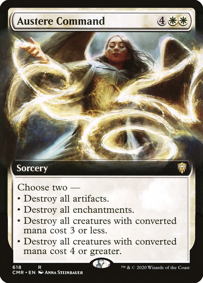 Austere Command (Extended Art) [Commander Legends] | Gear Gaming Fayetteville