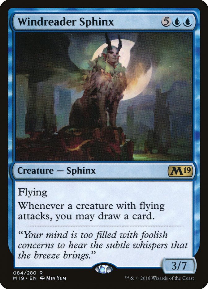 Windreader Sphinx [Core Set 2019] | Gear Gaming Fayetteville