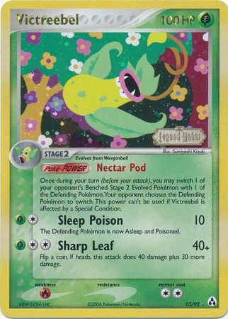 Victreebel (13/92) (Stamped) [EX: Legend Maker] | Gear Gaming Fayetteville