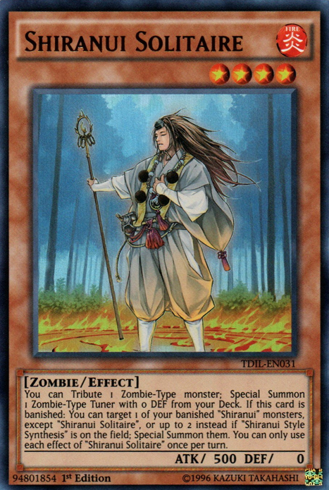 Shiranui Solitaire [TDIL-EN031] Ultra Rare | Gear Gaming Fayetteville