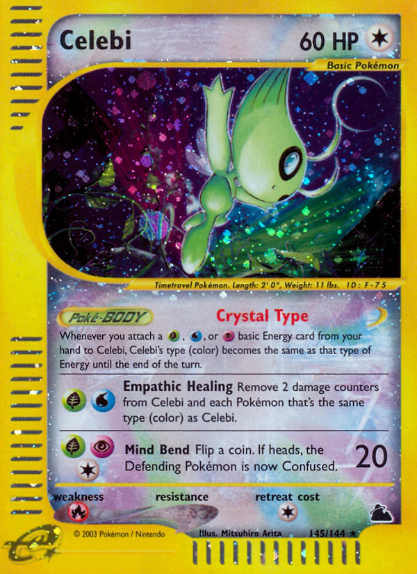 Celebi (145/144) [Skyridge] | Gear Gaming Fayetteville