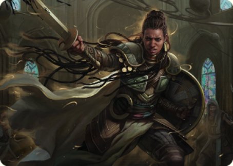 Shanna, Purifying Blade Art Card 1 [Dominaria United Art Series] | Gear Gaming Fayetteville
