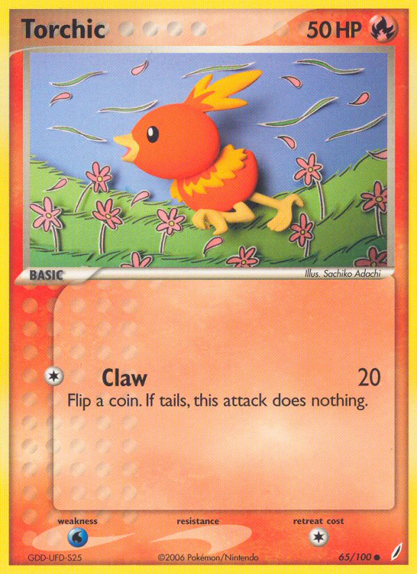 Torchic (65/100) [EX: Crystal Guardians] | Gear Gaming Fayetteville