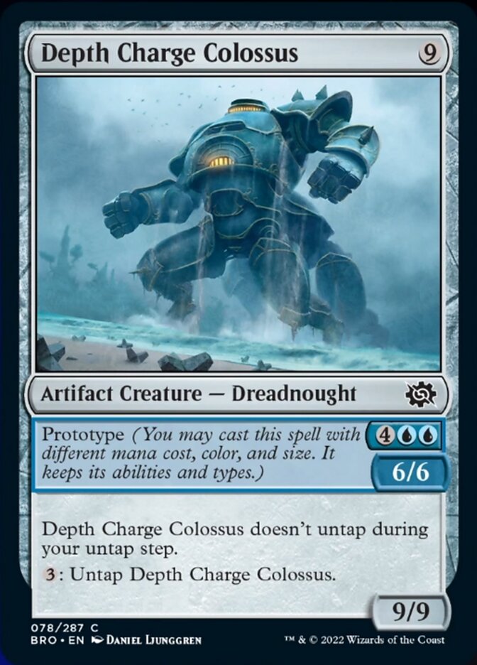 Depth Charge Colossus [The Brothers' War] | Gear Gaming Fayetteville