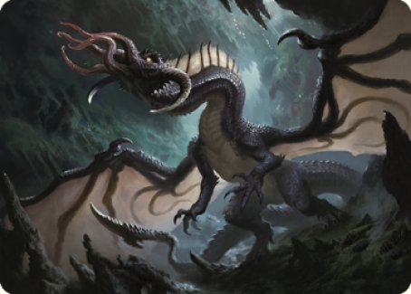 Brainstealer Dragon Art Card [Commander Legends: Battle for Baldur's Gate Art Series] | Gear Gaming Fayetteville
