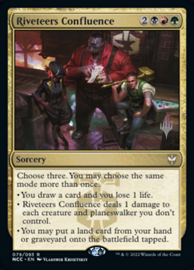 Riveteers Confluence (Promo Pack) [Streets of New Capenna Commander Promos] | Gear Gaming Fayetteville