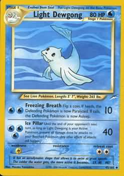 Light Dewgong (45/105) [Neo Destiny Unlimited] | Gear Gaming Fayetteville