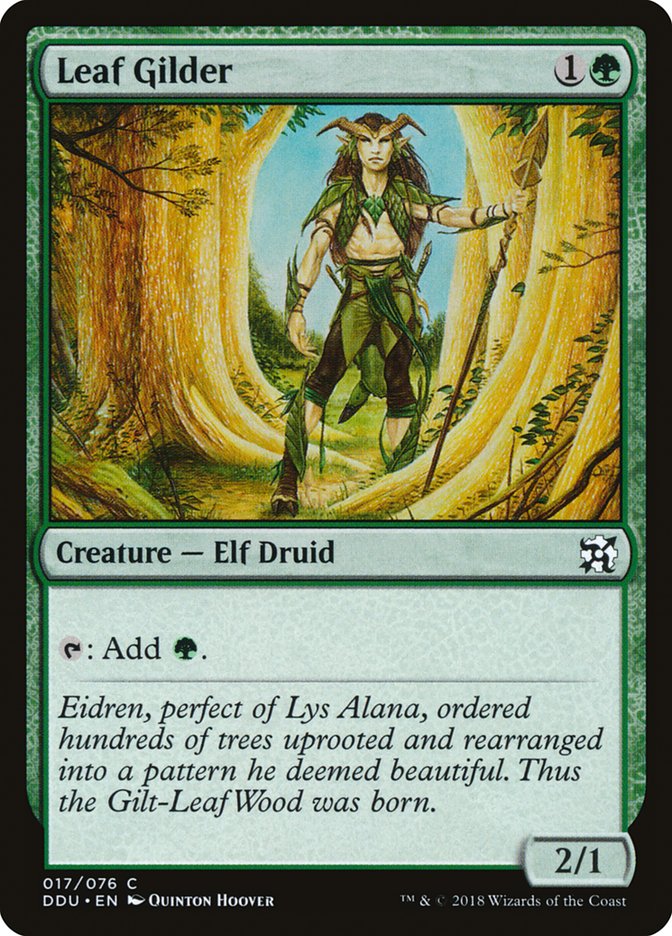 Leaf Gilder [Duel Decks: Elves vs. Inventors] | Gear Gaming Fayetteville