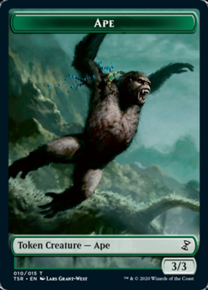 Ape Token [Time Spiral Remastered Tokens] | Gear Gaming Fayetteville