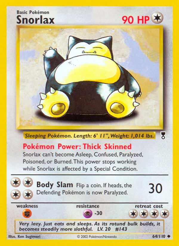 Snorlax (64/110) [Legendary Collection] | Gear Gaming Fayetteville