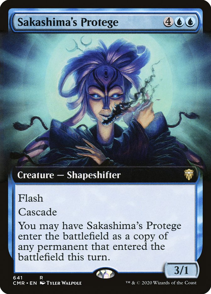 Sakashima's Protege (Extended Art) [Commander Legends] | Gear Gaming Fayetteville