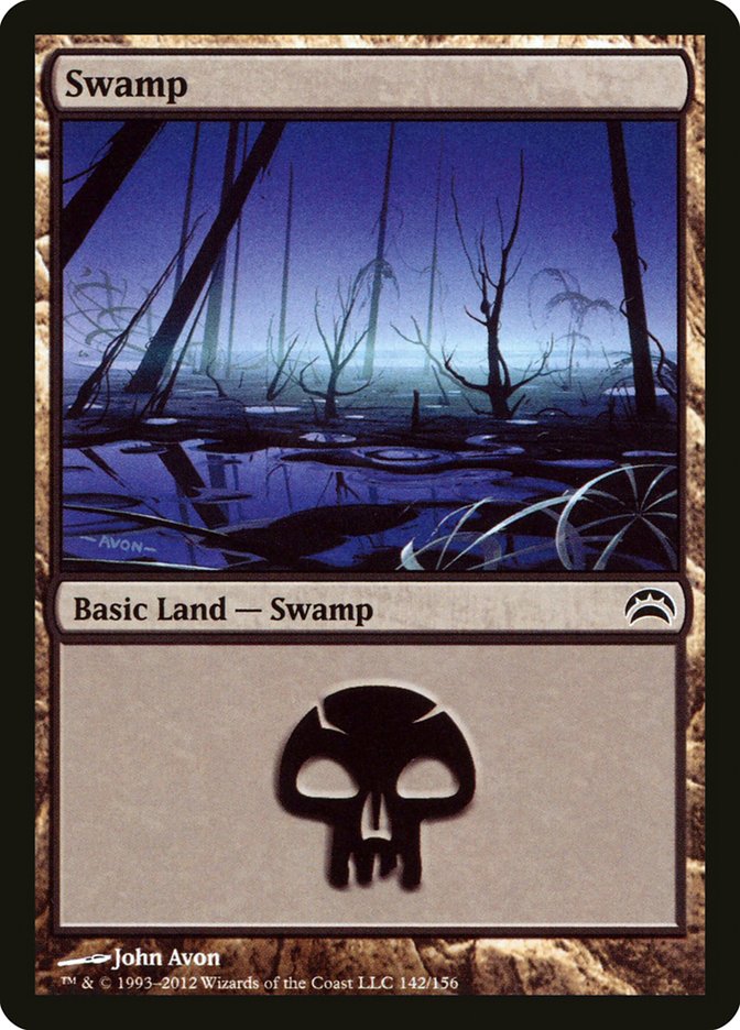 Swamp (142) [Planechase 2012] | Gear Gaming Fayetteville