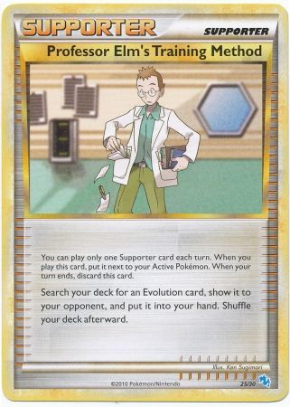 Professor Elm's Training Method (25/30) [HeartGold & SoulSilver: Trainer Kit - Gyarados] | Gear Gaming Fayetteville