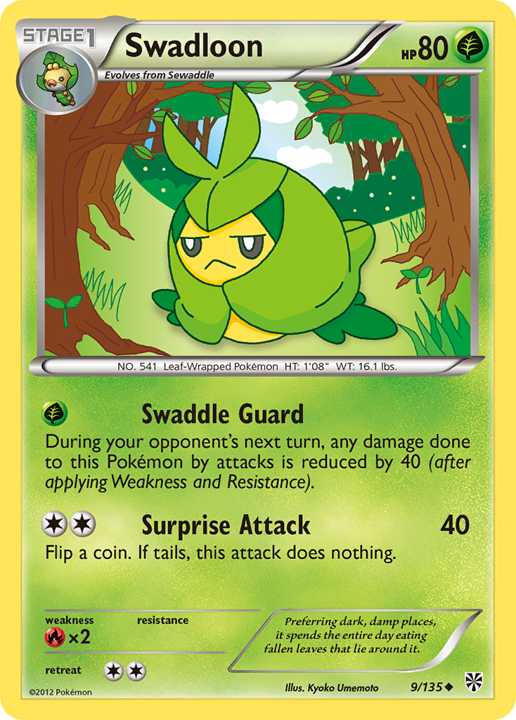 Swadloon (9/135) [Black & White: Plasma Storm] | Gear Gaming Fayetteville