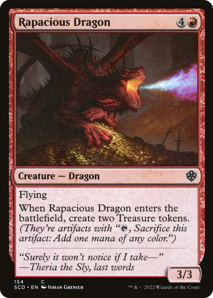 Rapacious Dragon [Starter Commander Decks] | Gear Gaming Fayetteville