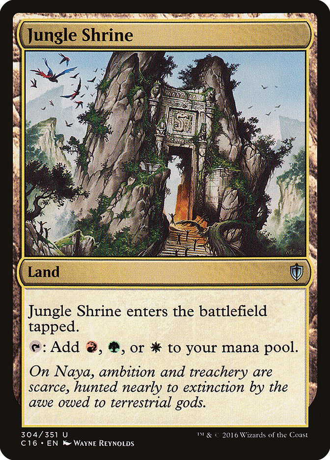 Jungle Shrine [Commander 2016] | Gear Gaming Fayetteville