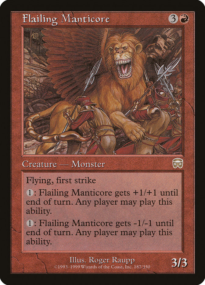 Flailing Manticore [Mercadian Masques] | Gear Gaming Fayetteville