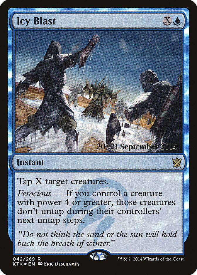 Icy Blast [Khans of Tarkir Prerelease Promos] | Gear Gaming Fayetteville