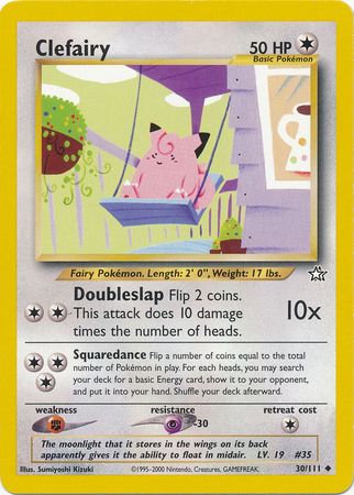 Clefairy (30/111) [Neo Genesis Unlimited] | Gear Gaming Fayetteville