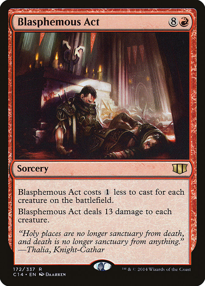 Blasphemous Act [Commander 2014] | Gear Gaming Fayetteville