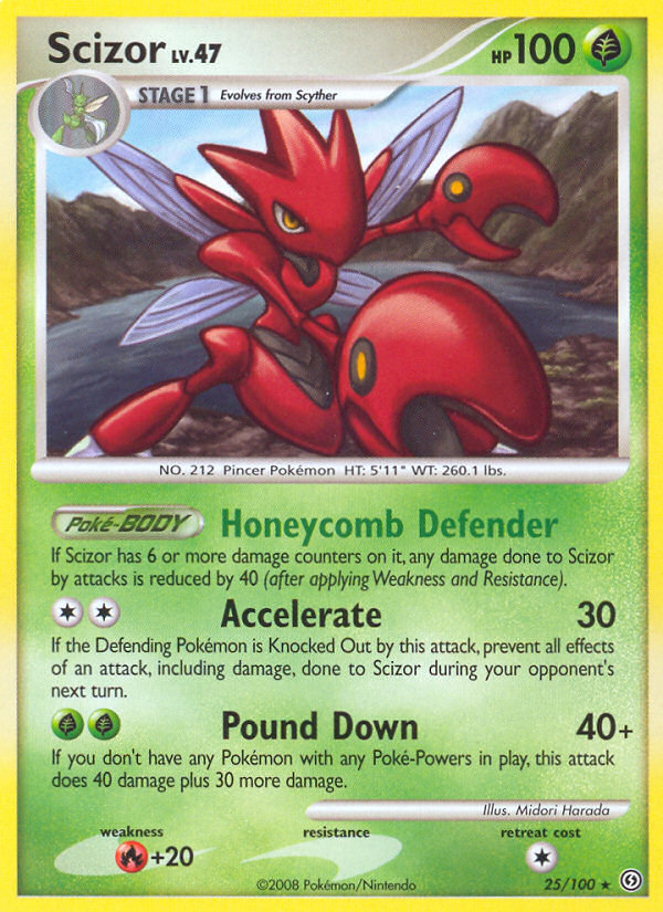 Scizor (25/100) [Diamond & Pearl: Stormfront] | Gear Gaming Fayetteville