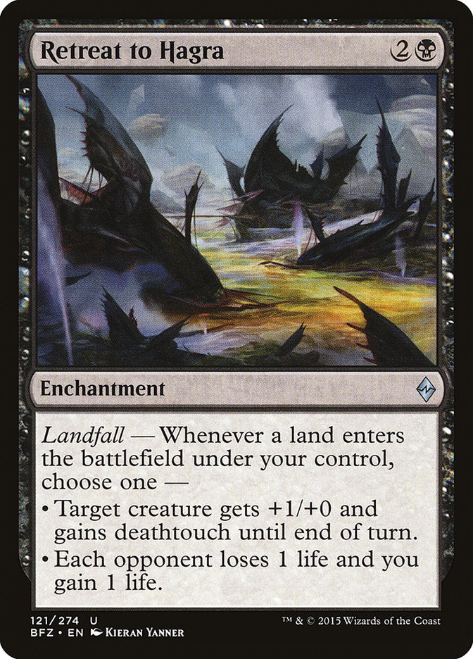 Retreat to Hagra [Battle for Zendikar] | Gear Gaming Fayetteville