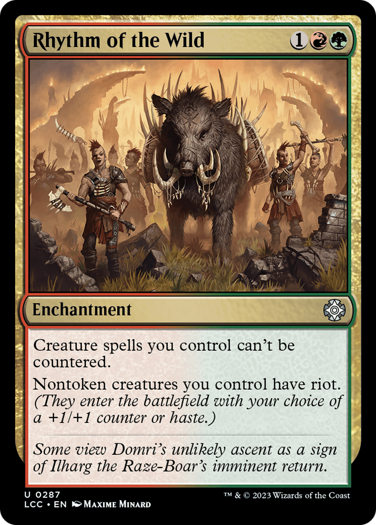 Rhythm of the Wild [The Lost Caverns of Ixalan Commander] | Gear Gaming Fayetteville