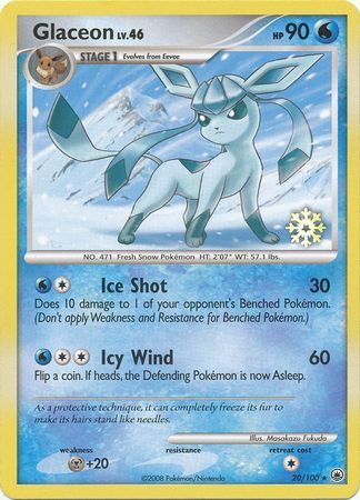 Glaceon (20/100) [Countdown Calendar Promos] | Gear Gaming Fayetteville