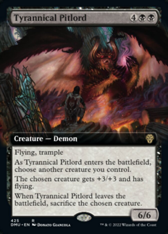 Tyrannical Pitlord (Extended Art) [Dominaria United] | Gear Gaming Fayetteville