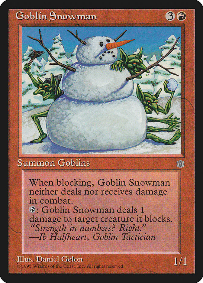 Goblin Snowman [Ice Age] | Gear Gaming Fayetteville