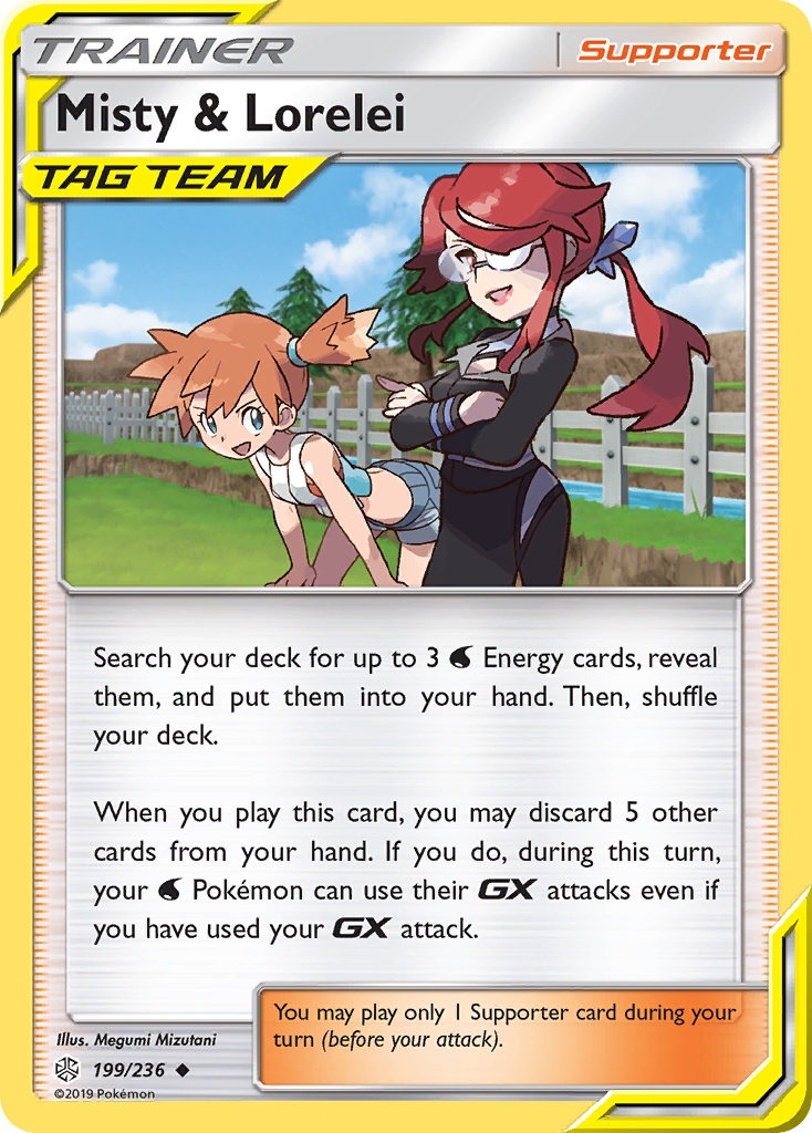 Misty & Lorelei (199/236) [Sun & Moon: Cosmic Eclipse] | Gear Gaming Fayetteville