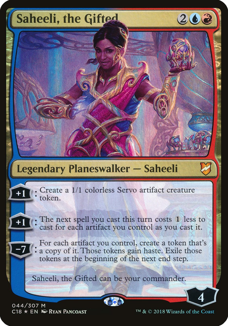 Saheeli, the Gifted (Oversized) [Commander 2018 Oversized] | Gear Gaming Fayetteville