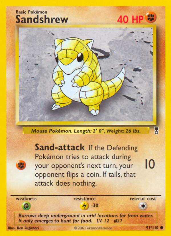 Sandshrew (91/110) [Legendary Collection] | Gear Gaming Fayetteville