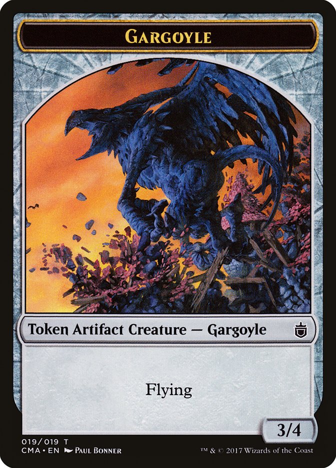 Gargoyle Token [Commander Anthology Tokens] | Gear Gaming Fayetteville