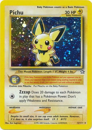 Pichu (12/111) [Neo Genesis Unlimited] | Gear Gaming Fayetteville