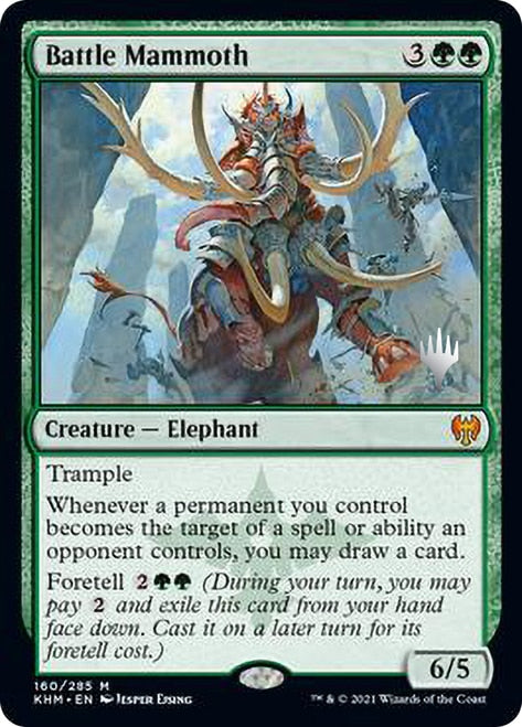 Battle Mammoth (Promo Pack) [Kaldheim Promos] | Gear Gaming Fayetteville