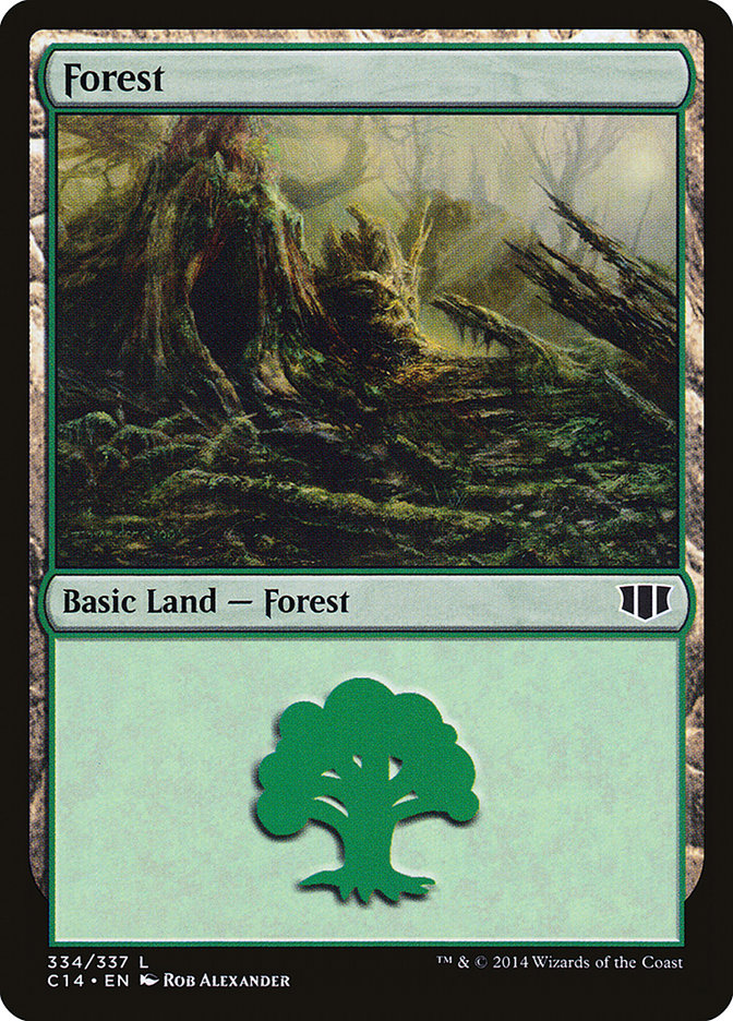 Forest (334) [Commander 2014] | Gear Gaming Fayetteville