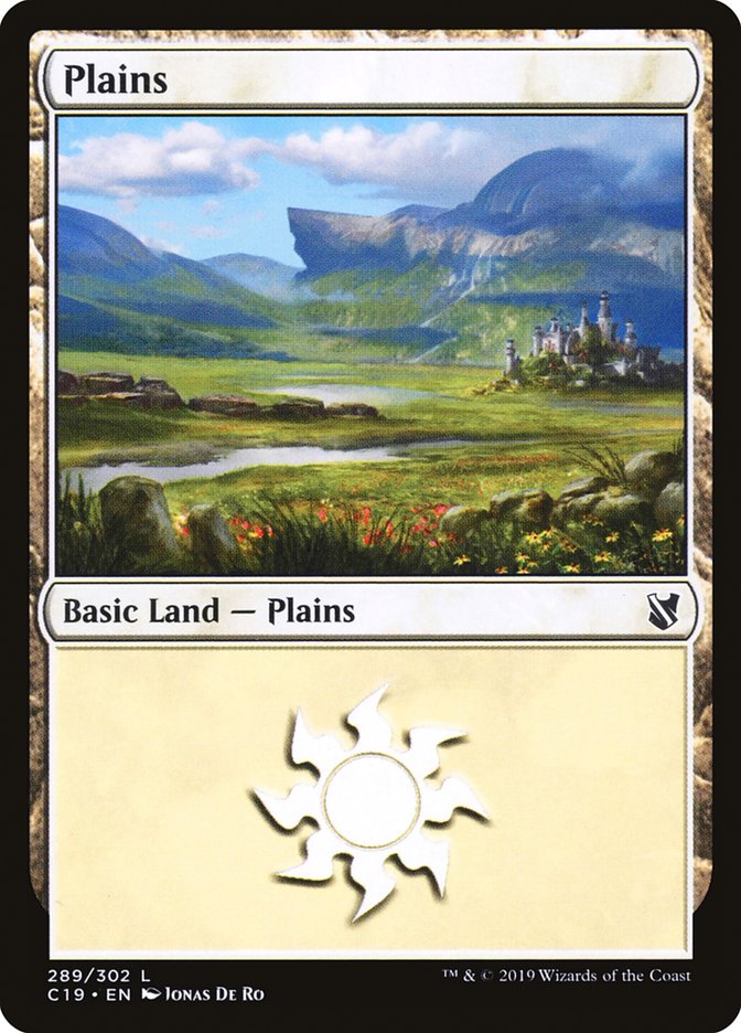 Plains (289) [Commander 2019] | Gear Gaming Fayetteville