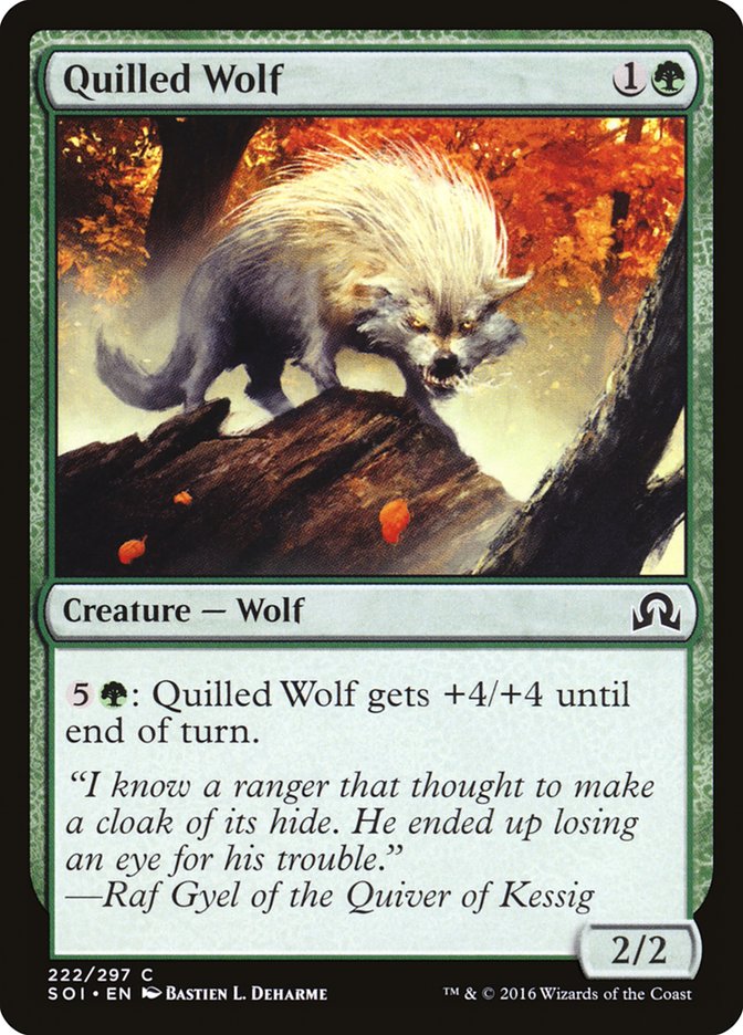 Quilled Wolf [Shadows over Innistrad] | Gear Gaming Fayetteville